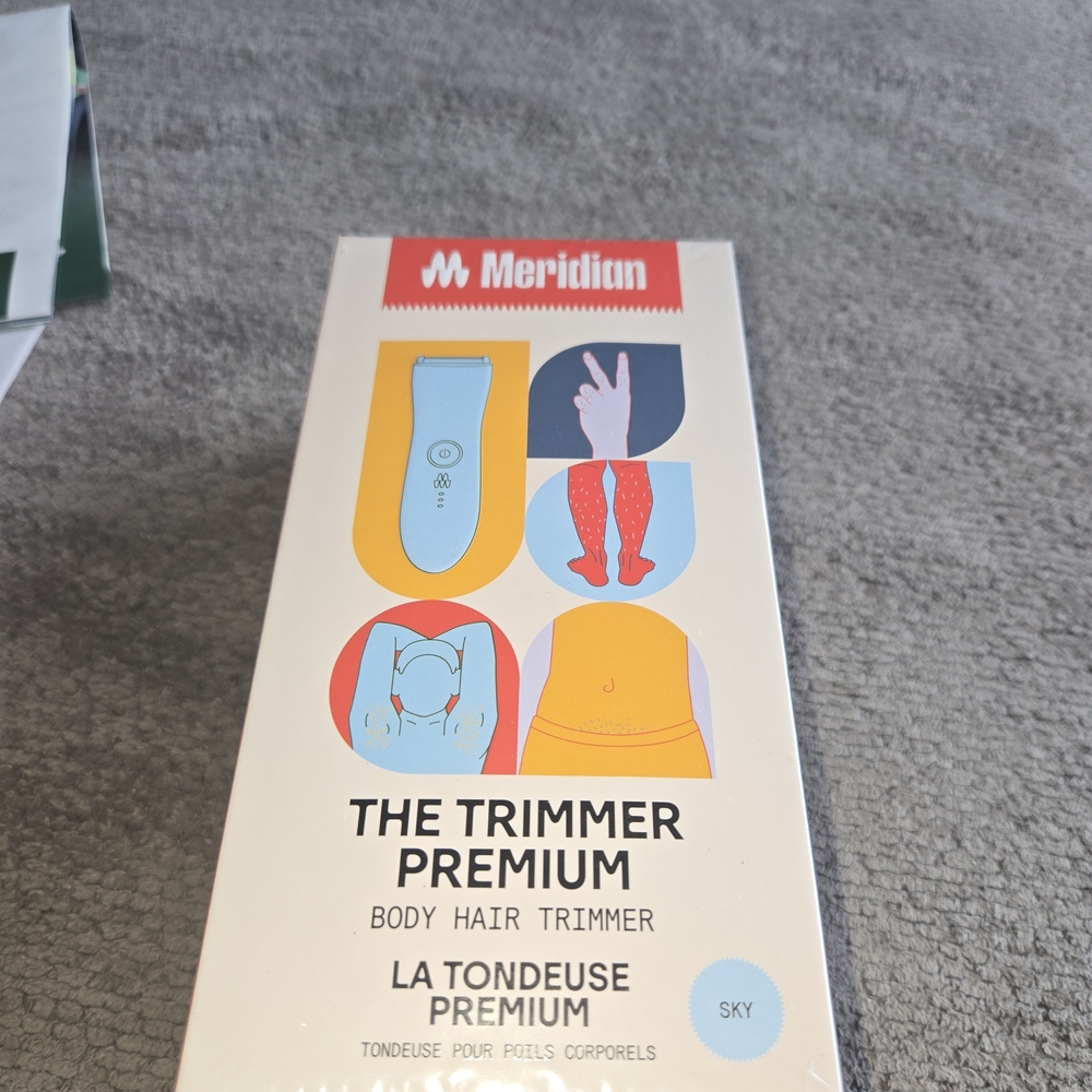 Meridian Sky Blue Body Hair Trimmer